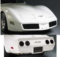 Blackout Light Kit Front And Rear Smoke Gray-75-79