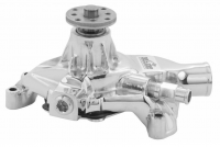 Pump Water New Chrome Iron Housing Short Small Block-72-82