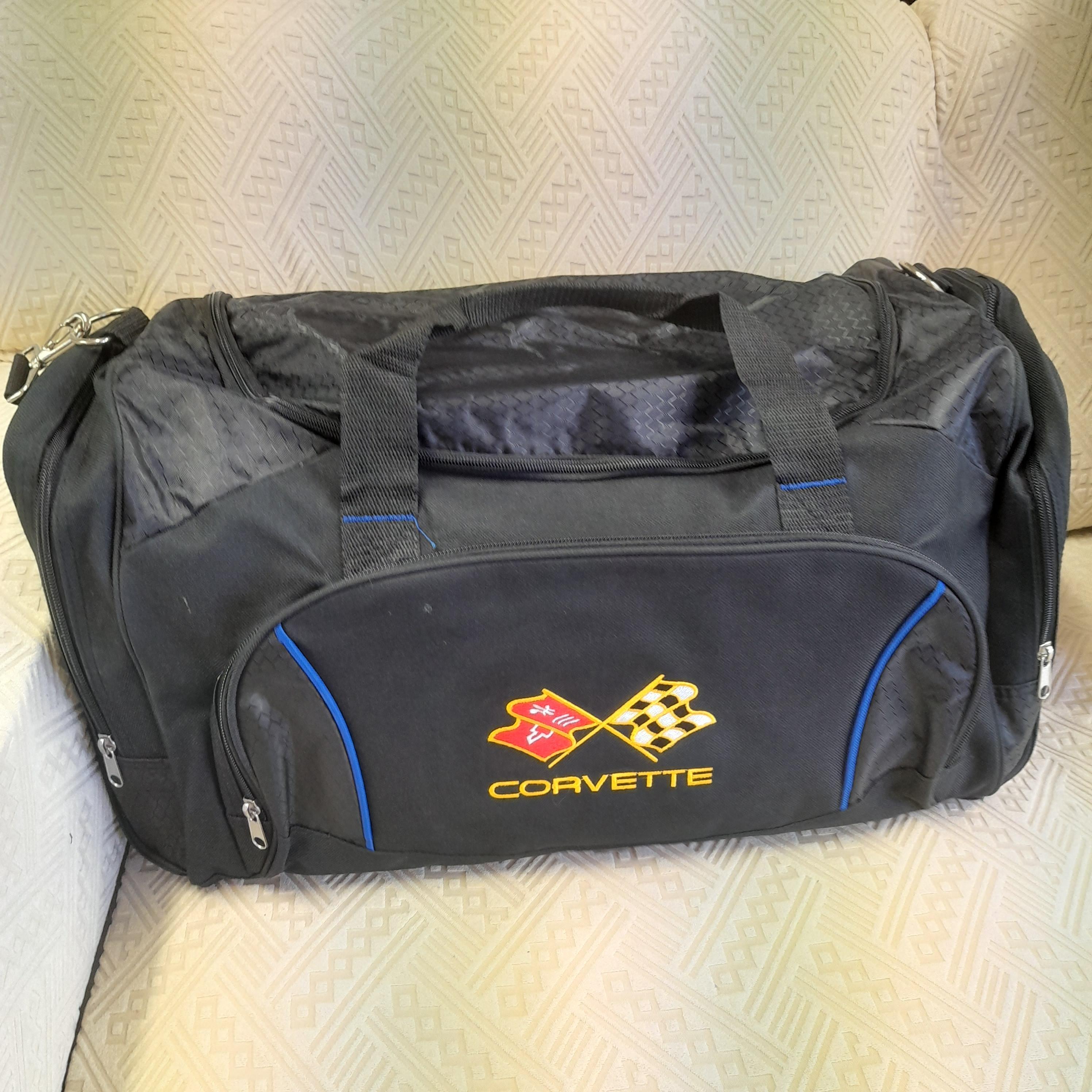 High Quality Corvette Travel Bag With C3 Logo 600L X 260W X 280H