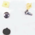 Screw, Nut And Bumper Set Rear License-5 Pieces-66-73