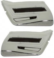 Panel Deluxe With Insert Plate Black Complete Pair-77