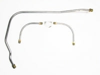 Line Sets Fuel Pump To Carburetor Steel Tubing-425 Hp-3 Lines-1 Y Block-66