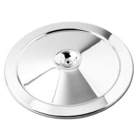 Lid Air Cleaner Triple Chrome Plate With Curved Silk Screen-66-69