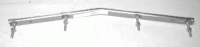 Retainer Front Bumper Center Upper With Nuts-80-82