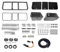 Rear Compartment Package-3 Door Plastic-73-77