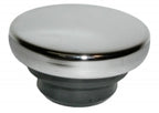 Cap Oil Filler Chrome Rubber For 1 1/4" Valve Covers