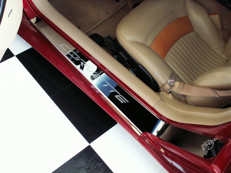 Sill Covers Door Polished Ss With Logo-97-04