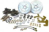 Brake Kit Front Disc Brake Conversion Works With Stock 15 Inch Rims-53-62