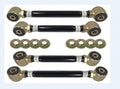 Arm Trailing Adjustable Rear Suspension Set Of 4 84-96