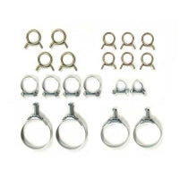 Clamp Set Heater Radiator Hose-327-W/ Air Conditioning-20 Pieces-63-67