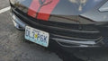 Mount License Plate Bracket Retracting Manual C7-14-20