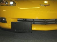 Mount License Plate Bracket Retracting Remote Control Except Z06 And Grand Sport C5 & C6 97-13
