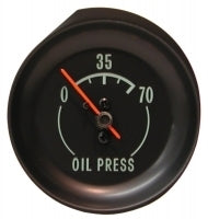 Gauge Oil Pressure-70 Lbs. Green Face-68-71
