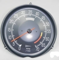 Tachometer Assmebly With 6000 Red Line L-82-75-77