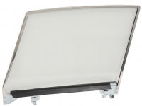 Glass With Frame Door Coupe Clear Replacement Left Side-56-62