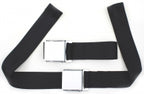 Seat Belt Set Oe Style 4 Panel Webbing Aluminum Lift Latch Colors Pair-56-62