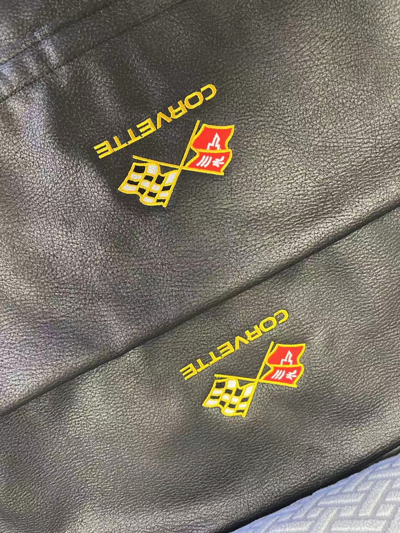 Bag T Top Storage Pair Black With Embroidered C3 Logo-68-82