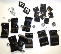 Clip Set Convertible Windshield Molding With Screws-64-67