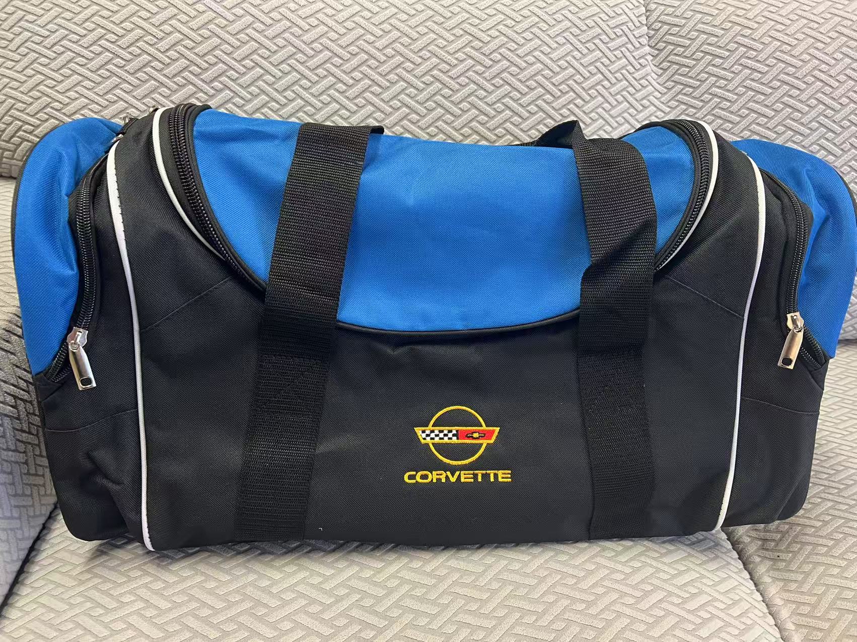 High Quality Corvette Canvas Travel Bag With C4 Logo 600L X 260W X 280H