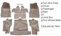 Carpet Set Complete Convertible-80-20 Loop Rayon/Nylon No Pad-67