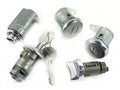 Lock Set Doors, Ignition, Glove Box And Trunk-5 Pieces-61-62
