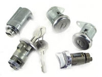 Lock Set Doors, Ignition, Glove Box And Trunk-5 Pieces-61-62