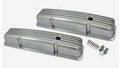 Cover Valve Finned Polished Aluminum Small Block With Holes Pair-58-86