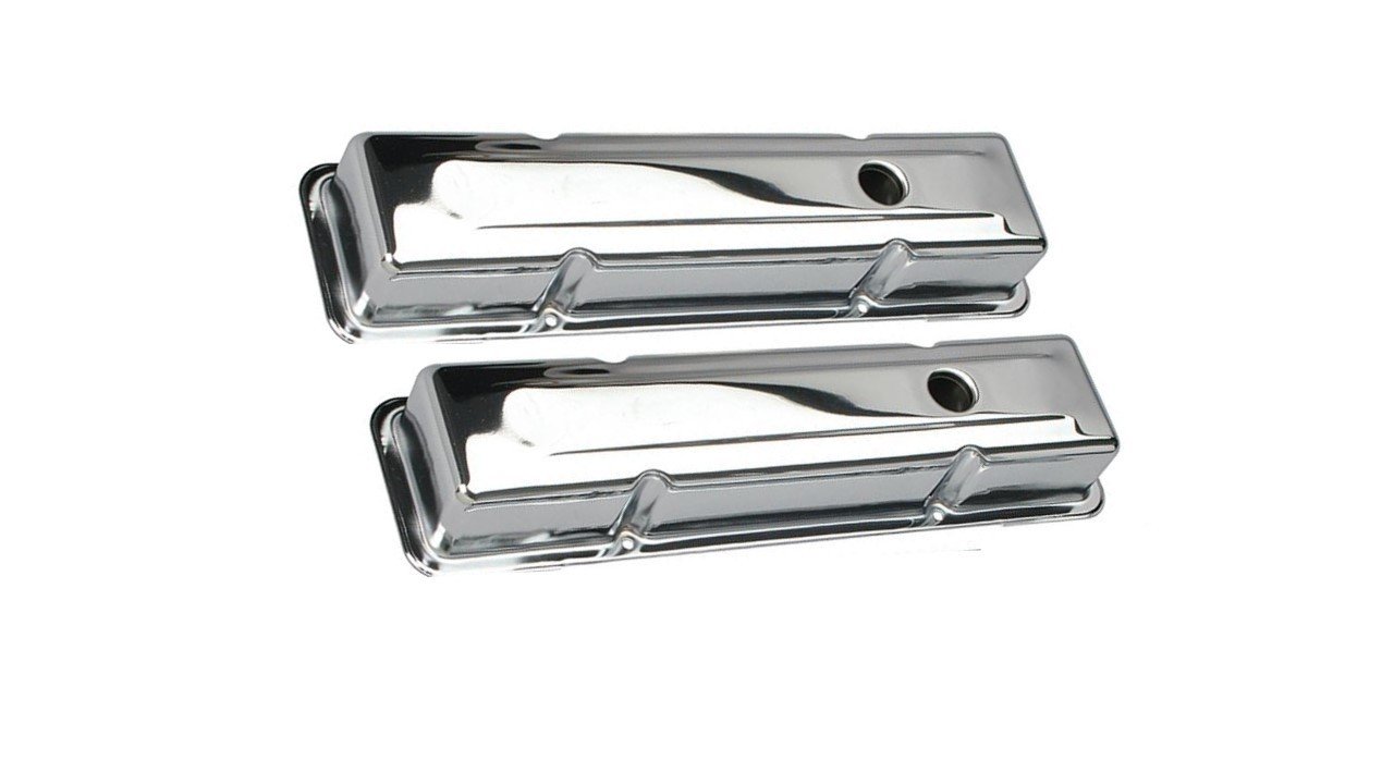 Valve Cover Chrome All Small Block Tall