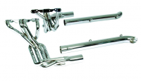 Exhaust System Side Doug'S Headers Chrome Small Block-4 Inch Side Tubes-63-82