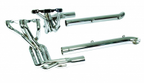 Exhaust System Side Doug'S Headers Chrome Small Block-4 Inch Side Tubes-63-82