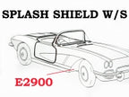 Weatherstrip Splash Shield Pair-53-62