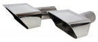 Exhaust Tips Polished Stainless Steel Usa Pair-73