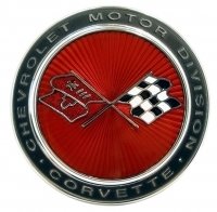 Emblem Front With Fasteners-73-74