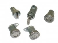 Lock Set Complete Doors (2), Ignition, Glove Box And Trunk-5 Pieces-56-59