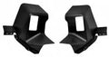Extension Rear Quarter Trim Panel Unpainted Black Grained Plastic Coupe Pair-68-73