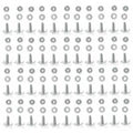 Mounting Kit Side Fender Molding Retainer-58-61