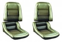 Cover Seat-100% Leather Mounted On Foam-4 Inch Bolster Collector Edition-82