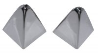 Cap Hardtop End Stainless Steel Pair-68-75
