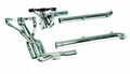 Exhaust System Side Doug'S Headers Chrome Big Block-4 Inch Side Tubes-65-74