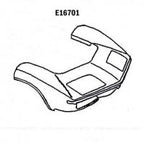 Front Clip, Front End Center Of Wheel Well Forward Hand Layup-70-72