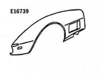 Fender Front Hand Layup Left Hand-70-72