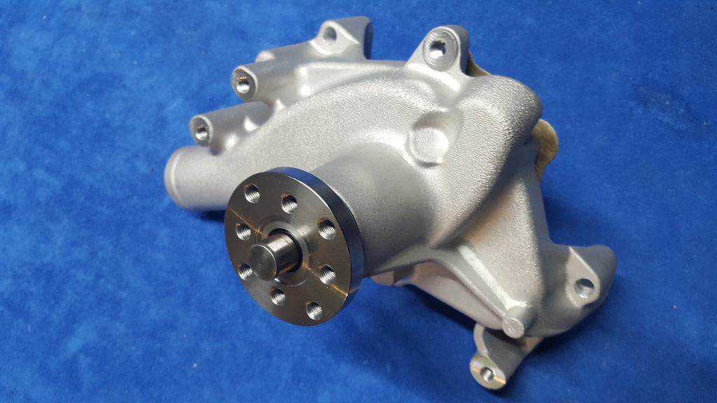 Pump Water Aluminum Tall Small Block Natural Finish-71-82