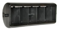 Duct Air Conditioning Center Vent Black With Chrome Edge-77-82
