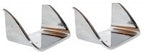 Bezel Exhaust Chrome Plated Pair-70-73