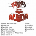 Carpet Set Complete Coupe-80-20 Loop Foam Backed With Tool Box Cut Out-63