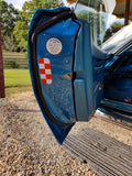 Corvette Door Reflector Strips