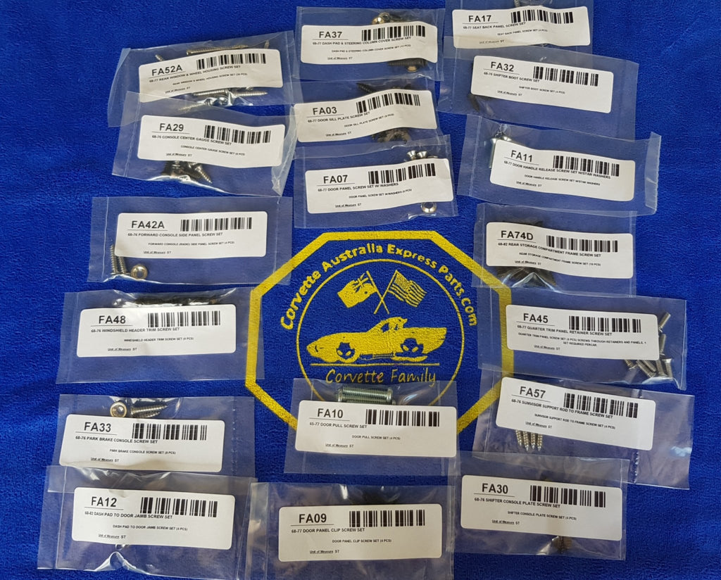 Screw Set Fastener Interior-68-76