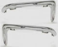 Bumper Rear Imported Chrome Pair-68-73