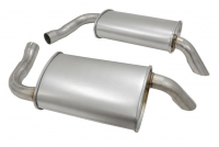 Muffler Aluminized-2.25 Inch Pair L48-78