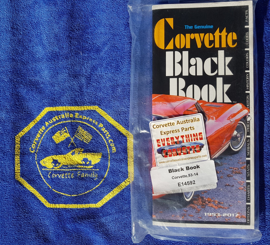 Black Book Corvette-1953 To 2014